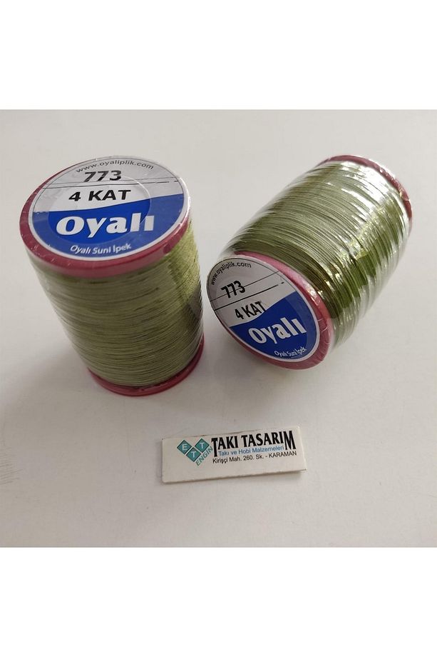 Suni Ipek Ip Oyalı 4 Katlı Iğne Oyası Ve Nakış Ipi - 1