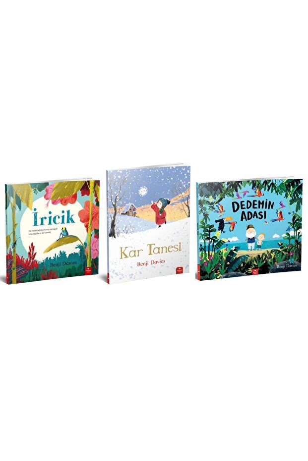 Kar Tanesi - Dedemin Adası - Iricik -3 Kitap Set