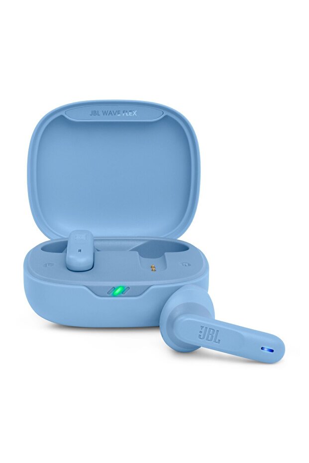 Wave Flex, Wireless Earbuds Headphones, Blue