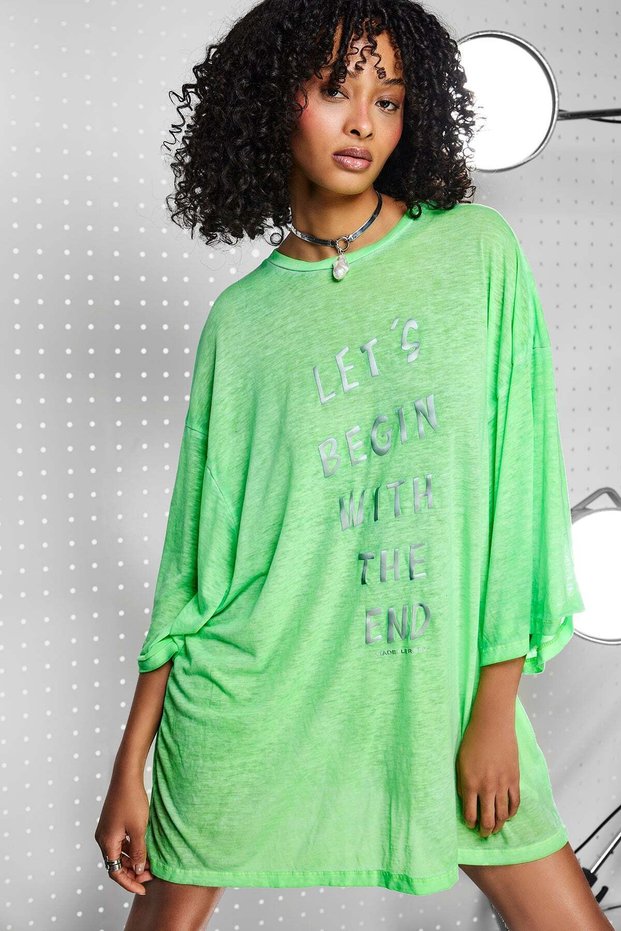 Green Neon Tunic 15391