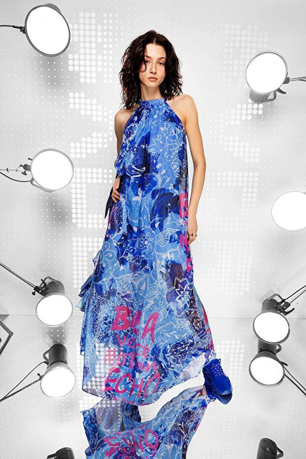 Mavi Elbise 15374 - 1