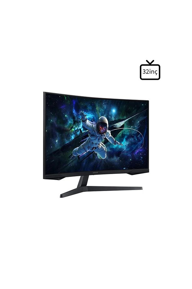 32 Inç 2k Qhd 1ms 165hz Freesync Hdr10 1ms Va 1000r Kavisli Gaming Monitör Siyah-ls32cg552euxuf - 2