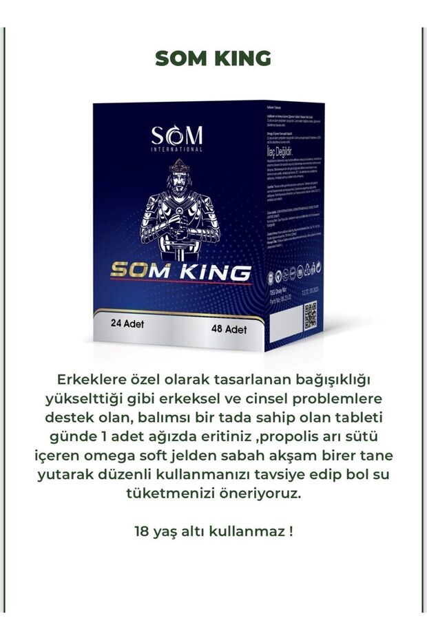 King (24 ADETÇİGNEME TB. 48 YUMUŞAK KAPSÜL) - 2