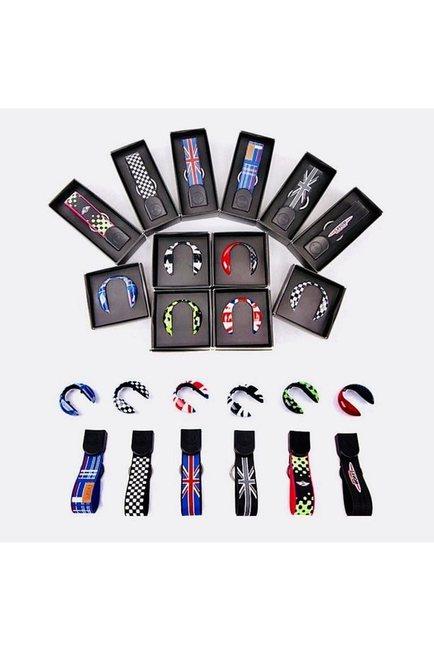 Mini Cooper F Serisi F54 F55 F56 F60 Kumanda Kabı Anahtar Kılıfı Anahtarlık 2 Li Set - 8