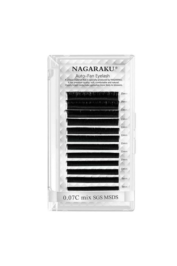 NAGARAKU 0.07c Mix Kolay Volüm Çektak Ipekkirpik - 1