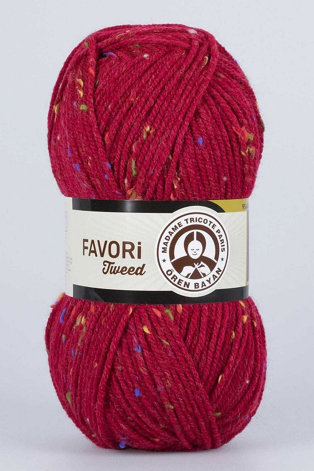 Ören  Favori Tweed El Örgü İpliği 100 gr Renk 034C - 1