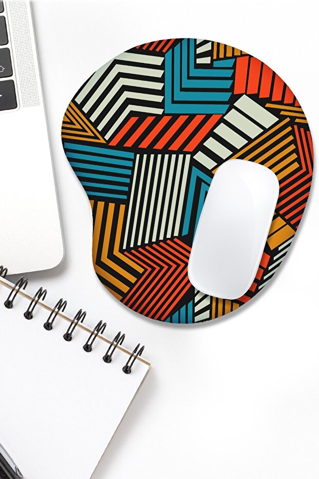 Mouse Pad Printed with Wrist Support - 1