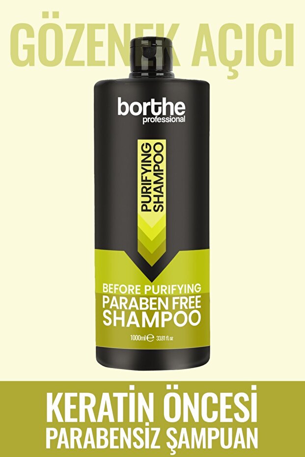 1000ml Paraben-free Keratin Shampoo