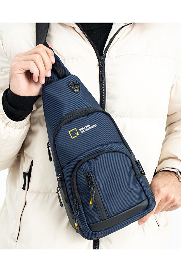 Unisex Waterproof Daily Sports Cross Adjustable Strap Lined Chest and Shoulder