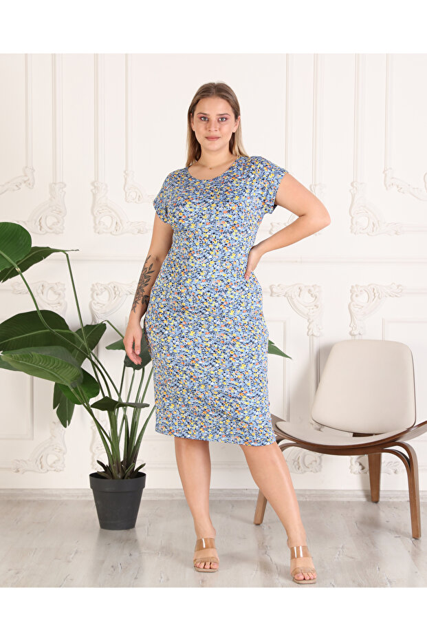 MİCRO POLYAMİD ELBİSE 1711-122 - 1