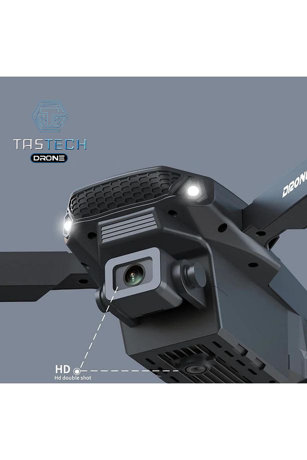 Çift Kameralı Drone Led Işıklı Wifi App Ve Uzaktan Kumanda Kontrollü Quadcopter Katlanabilir Şarjlı - 3