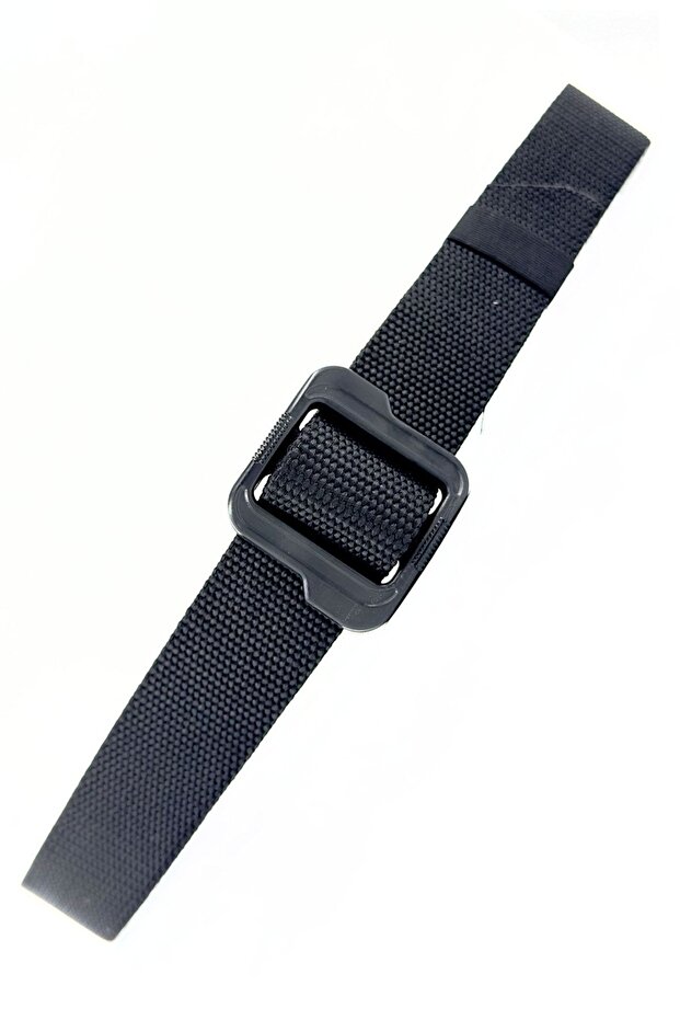 Black Snap-On Plastic Buckle Outdoor Tactical Belt Palaska
