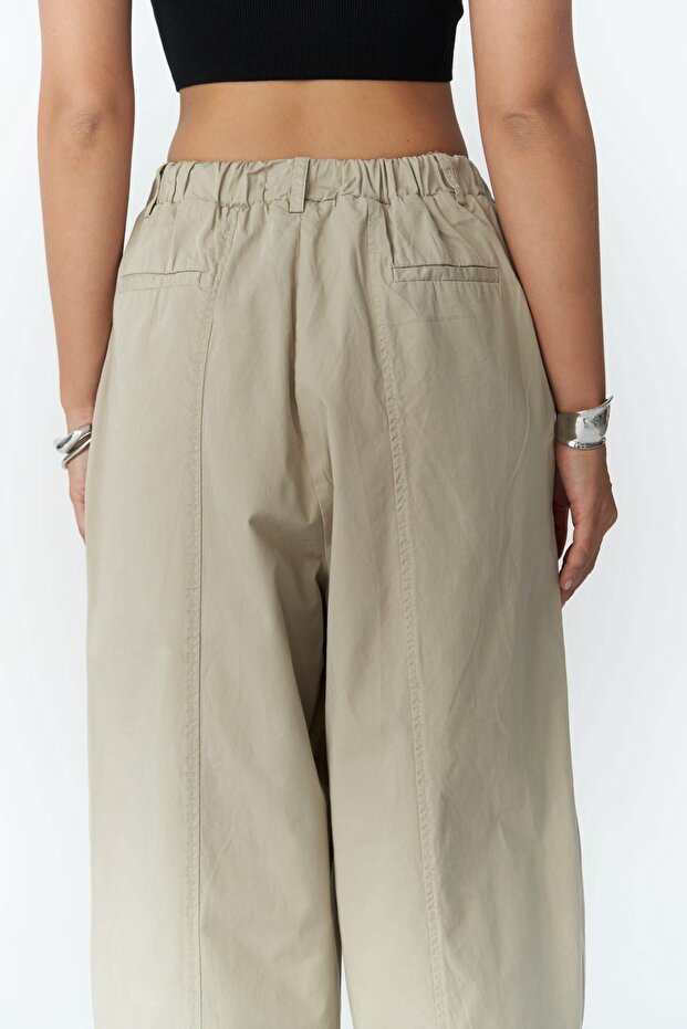 Gael Bej Salaş Pantolon - 3