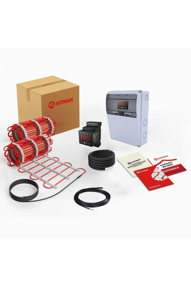 8m2 Under-Concrete Floor Heating for Snow and Ice Prevention 350Watt/m2 - 2