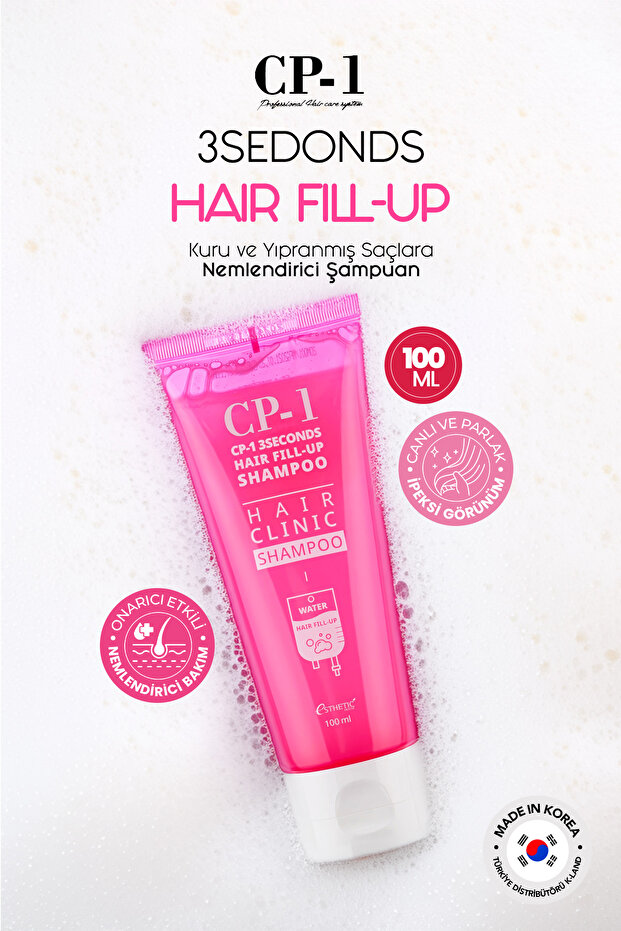 CP-1 Dolgunlaştırıcı Şampuan 3 Seconds Fill Up Shampoo 100 ML - 2