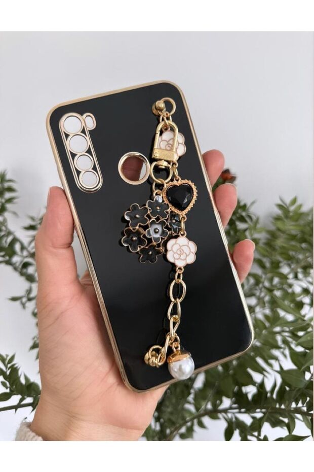 Redmi Note 8 Compatible Floral Stone Pearl Handheld Laser