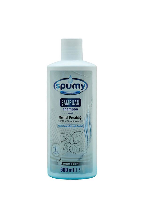Mentol Ferahlığı Kepekli Saçlara Özel Organik Şampuan - 600 ml - 5