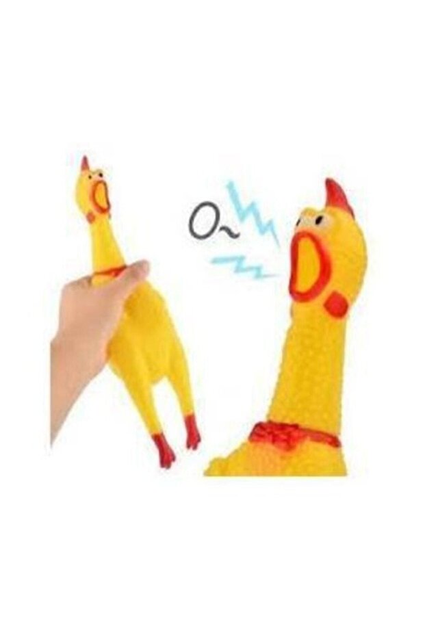 Rooster Chicken Toy with Singing Sound for Dog and Cat 30 Cm