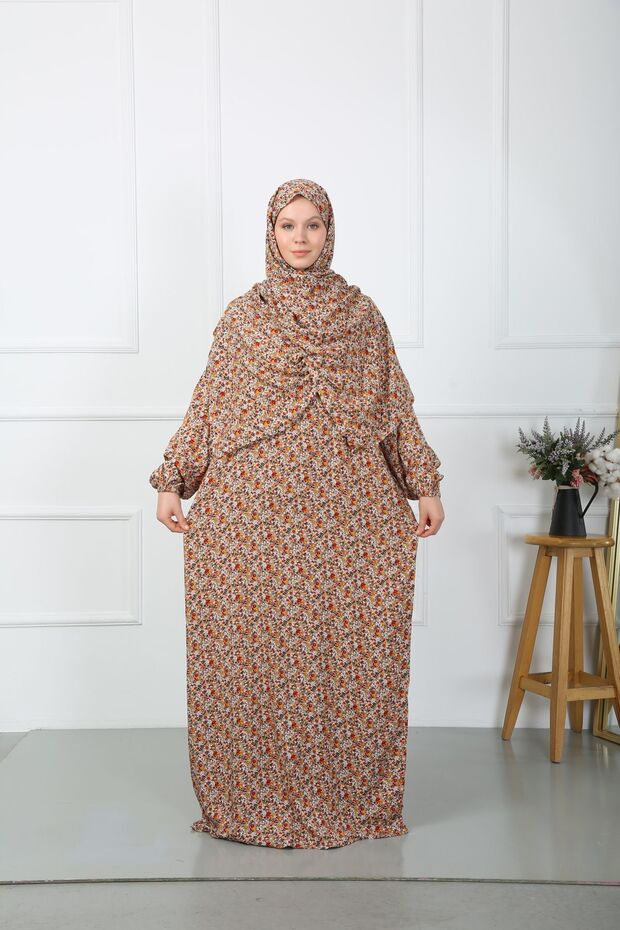 Şallı Namaz Elbisesi - 5