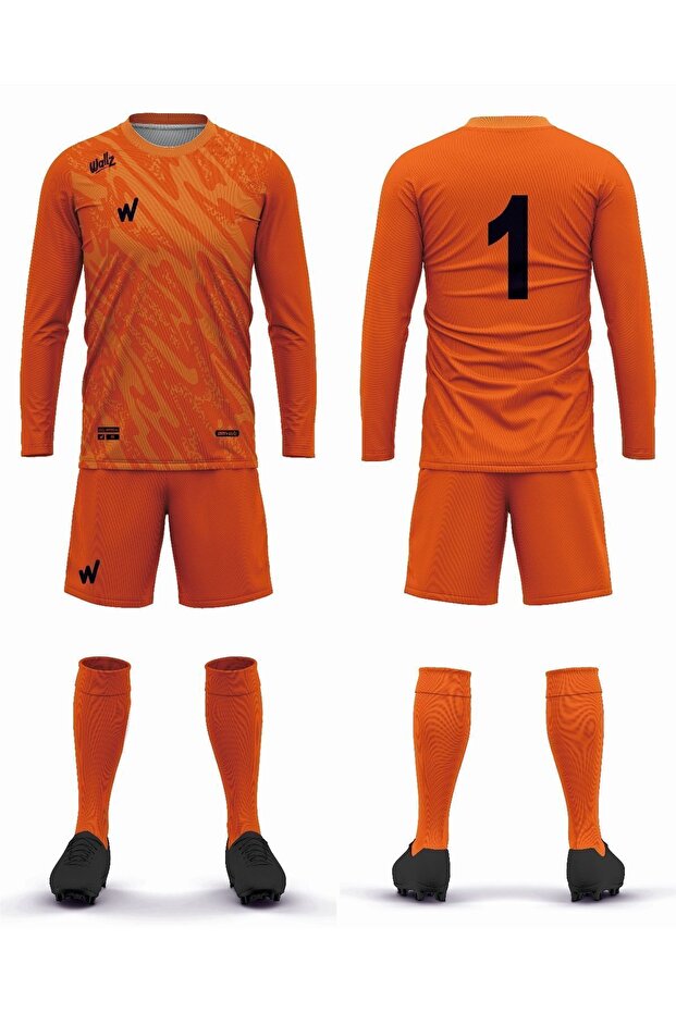 Kaleci Forma Takımı,forma,şort,çorap Zenga Model 3 Lü Set (SÜNGERSİZ) - 1
