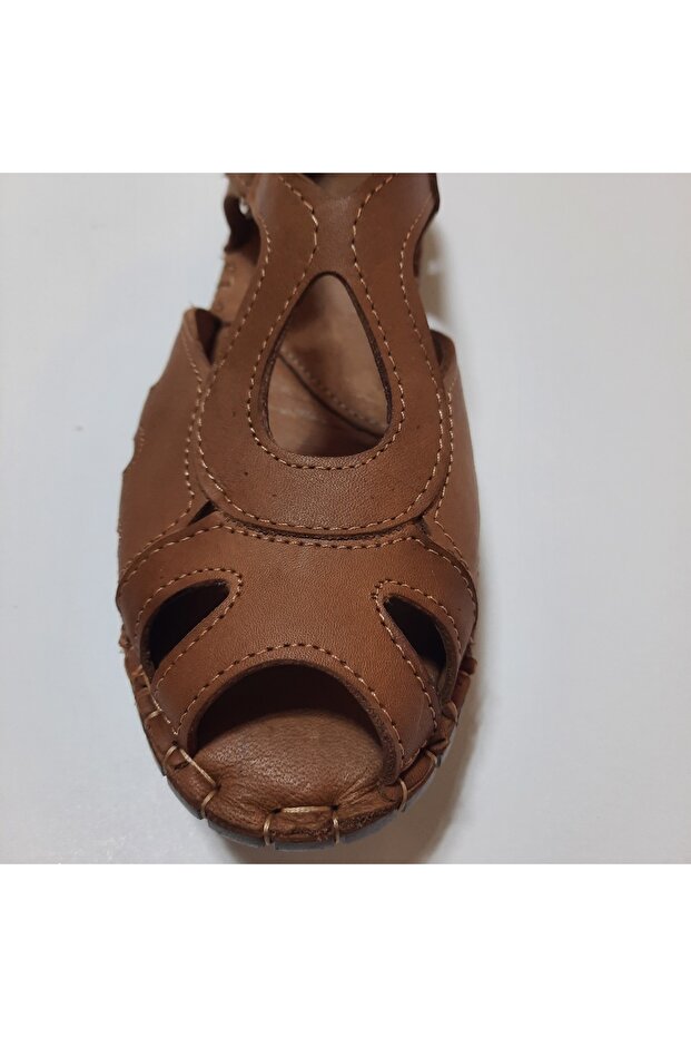Hakiki Deri Sandalet - 6