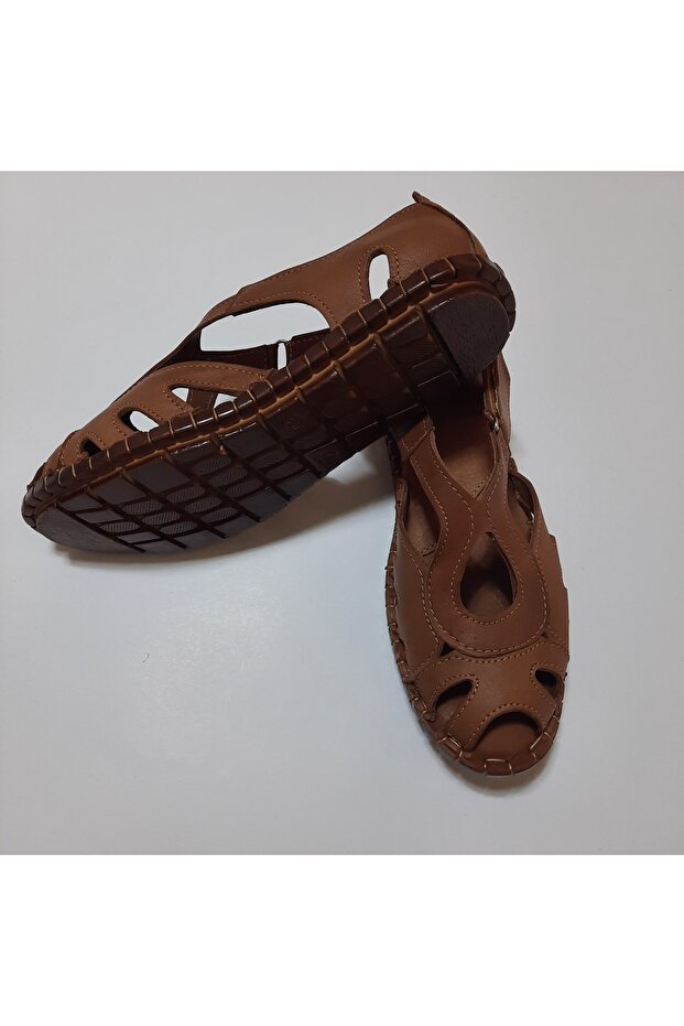 Hakiki Deri Sandalet - 3