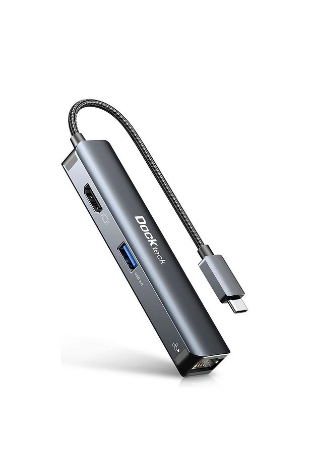 DD0002 HDMI Ethernet 3xUSB 3.0 5 in 1 Multiport USB C Hub - 2