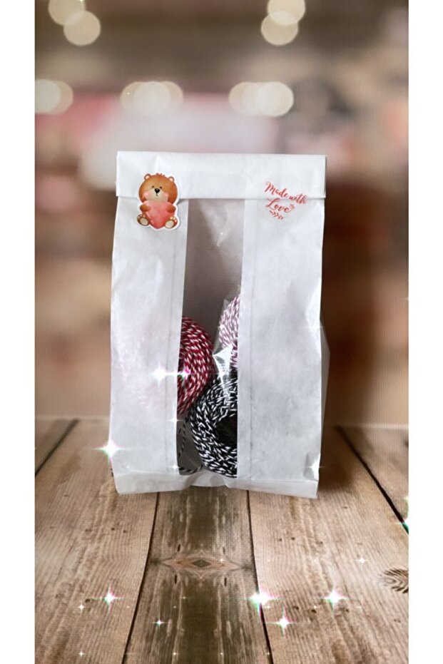 Window Pouch White 10 Pieces 15x33 Cm