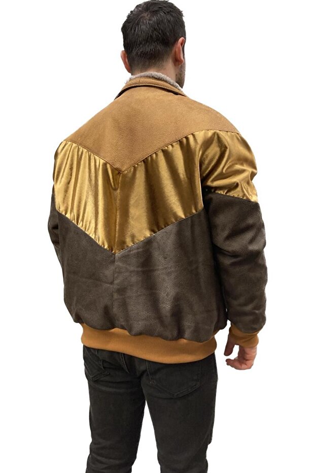 6254 LARGE SIZE WOMEN & MEN OVERSIZE RETRO VINTAGE JACKET - 2