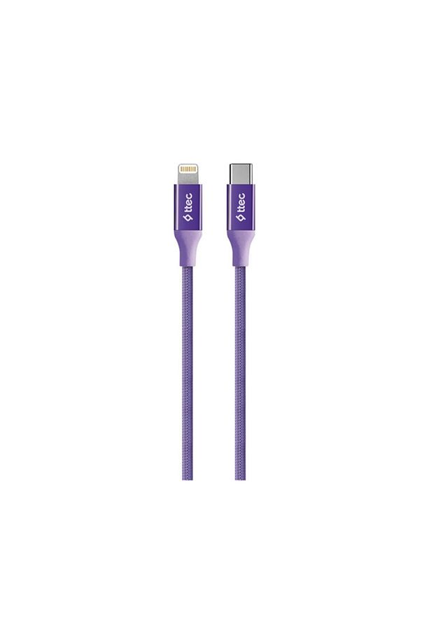Alumicable Usb-c Lightning Hızlı Şarj Kablosu 150cm Mor - 1