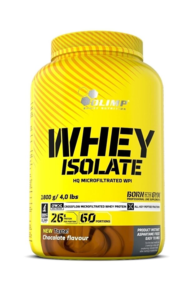 Pure Whey Protein Isolate 1800 gr Çikolata Aromalı - 1