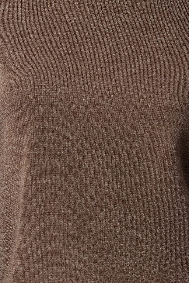 Nachhaltigerer Nerz-Basic-Strickpullover TWOAW25KZ00313 - 3