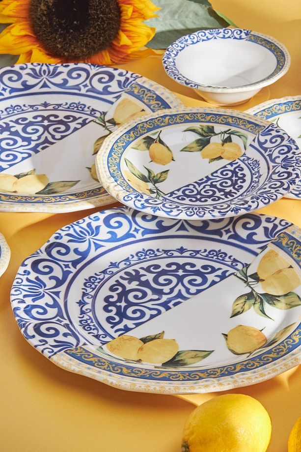 Lemon 26 Parça 6 Kişilik Kahvaltı/servis Takımı - 2