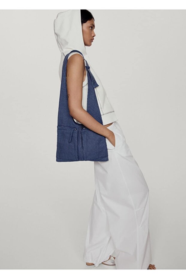 Cepli denim çanta - 2