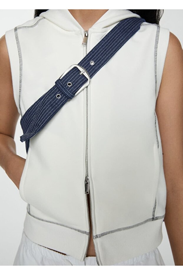 Cepli denim çanta - 5