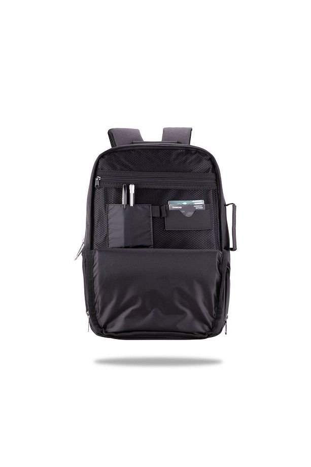 BP-TX304 Combo Serisi 15,6'' Su Geçirmez Kumaş ve Fermuar Notebook, Laptop Sırt Çantası -Antrasit - 4