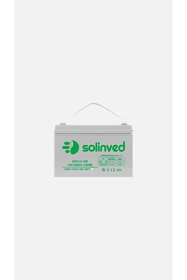 12 Volt 100 Amper Jel Akü - 1