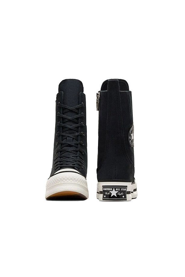 Chuck 70 Plus X-hi Kadın Günlük Ayakkabı A10361c Siyah - 4