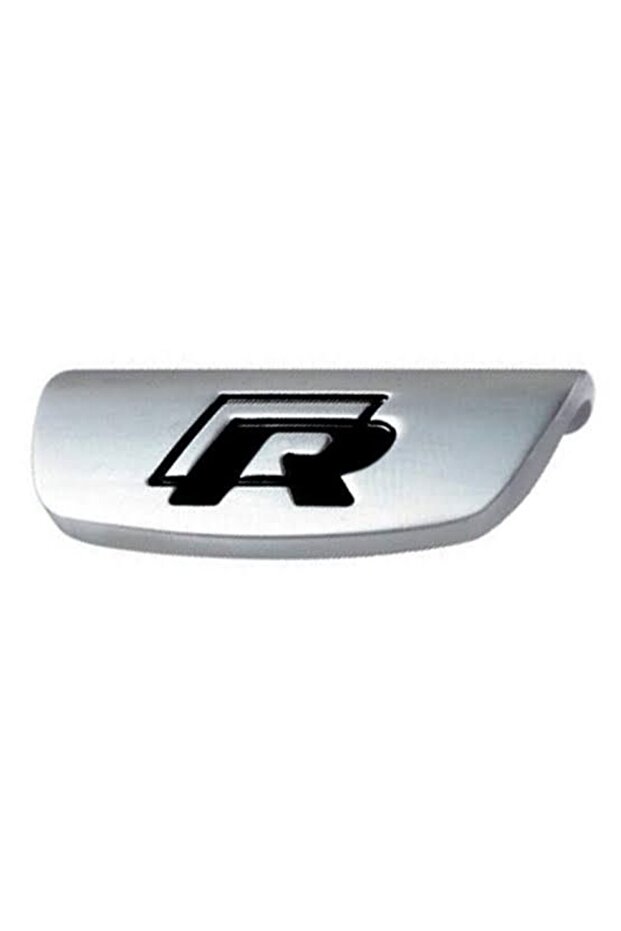 Black R Steering Wheel Logo - Dıka03