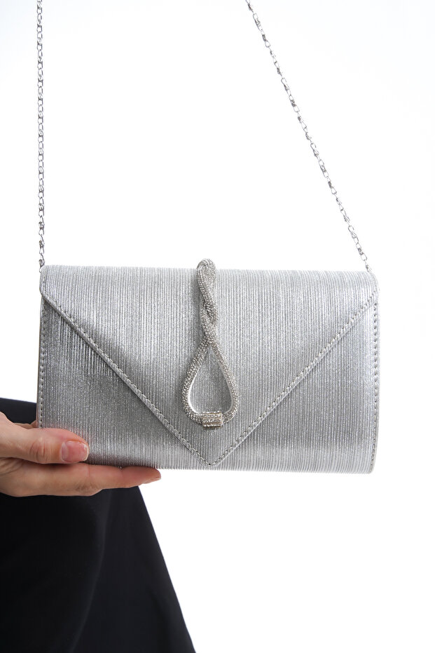 Evening Dress Bag Evening Bag Portfolio Silver Bag