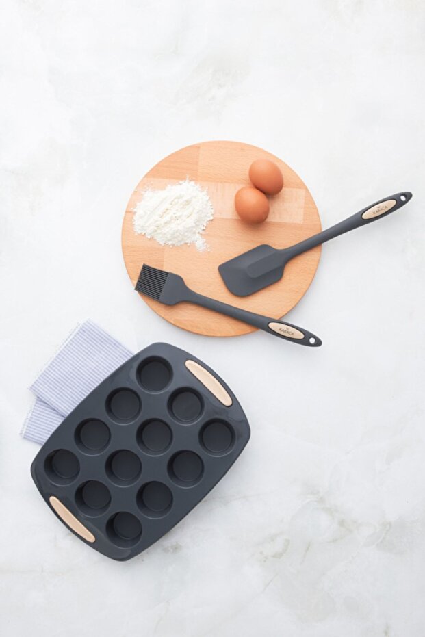 قالب كيك المافن فليكس 3 قطع - 1