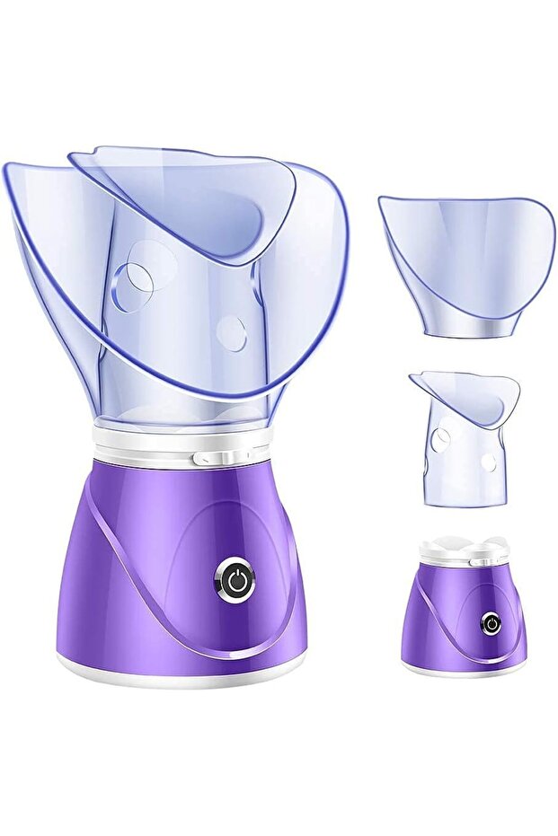 Facial Steamer Professional Facial Sauna Steam Inhaler Spa Mask Moisturizing & Humidifying Function