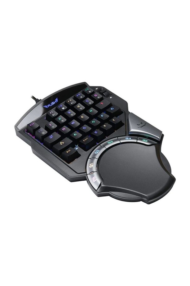 Haymaker Rk95 Mavi Switch Rgb Makrolu Mini Tek El Mekanik Oyuncu Klavyesi - 1