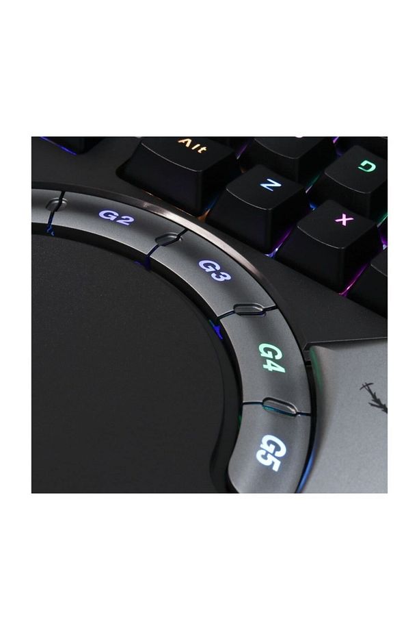 Haymaker Rk95 Mavi Switch Rgb Makrolu Mini Tek El Mekanik Oyuncu Klavyesi - 4