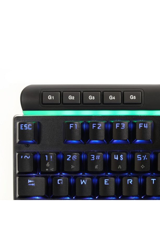 Cobalt Rk991 Mavi Switch Rgb Manyetik Bileklikli Rgb Makrolu Mekanik Oyuncu Klavyesi - 5
