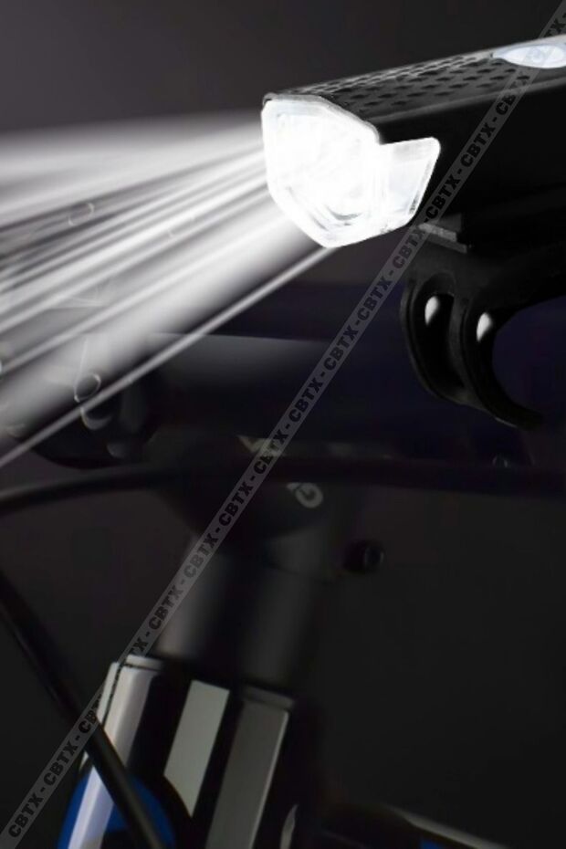 Usb Şarj Edilebilir Led Bisiklet Far Ön Işık Kuyruk Lambası - 6
