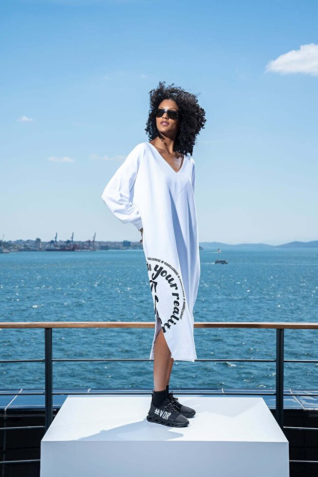 Beyaz Elbise 15002 - 1