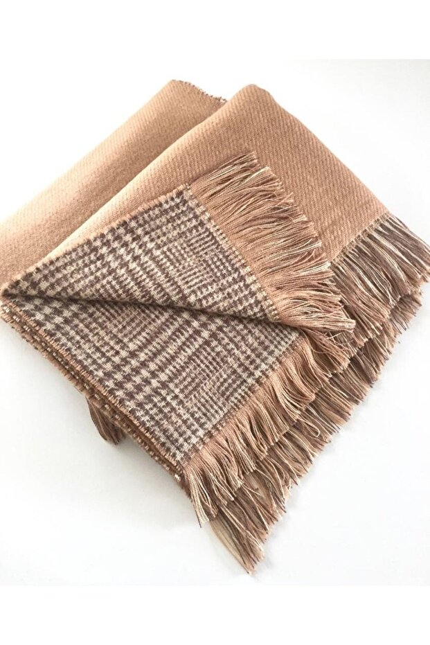 مزدوجة من جانب الكتف شال وشاح - 1