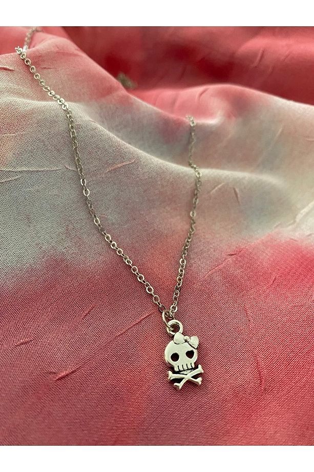 Minimal Monster High Skull Cosplay Kolye - 2
