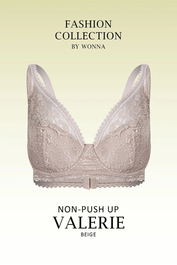 Valerie Lace Recovery Bra - Pad Detailed